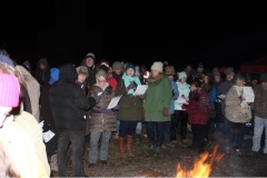 Singing around the fire