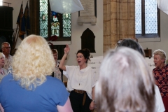 Claire conducting